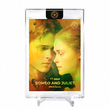 ROMEO AND JULIET Art Trading Card #ROWI *One & Only* Encased Gold 1/1 picture