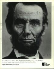 1863 Press Photo Abraham Lincoln, American president - nop48363 picture