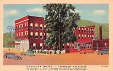 Harriman TN Tennessee Hwy 27 Main Street Hotel Emory Gap Vtg Postcard D6 picture