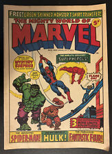 The Mighty World of Marvel #1, 1972 British Comic / Spiderman, FF, Hulk Origins picture