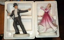 1984 Avon Lot - Fred Astaire/Ginger Rogers Porcelain Figurines In Original Boxes picture