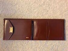 ROLFS Men's BROWN Cowhide leather wallet personal Spare Key pockets Photo ***New picture
