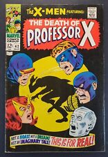 Uncanny X-Men #42 Cyclops Professor X Marvel Comics 1968 picture
