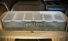 NEW In Box Bulleit Bourbon Metal Garnish Tray Caddy Holder Bar Man Cave picture