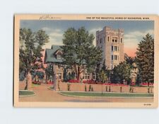 Postcard One of the Beautiful Homes of Rochester Minnesota USA picture