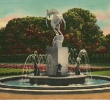 Barbour Memorial Belle Isle Park Fountain Detroit Michigan MI Postcard picture