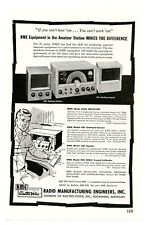 QST Ham Radio Mag. Ad RME Model 4350A Receiver Sideband Selector & Speaker(6/58) picture