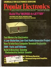 ITHistory POPULAR ELECTRONICS Magazine (1977) (You Pick)  Vintage Ads Q picture