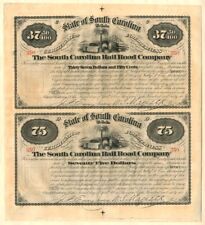 South Carolina Railroad Co. - Bond - Railroad Bonds picture