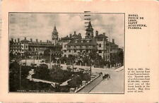Hotel Ponce De Leon, Saint Augustine, Florida, construction 1885, Postcard picture