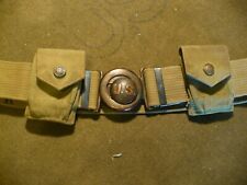 Pre-WW1 Model 1910 Garrison Belt with Two 03 Rifle pouches picture