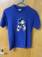 Vintage The Disney Store Mickey Mouse T-shirt Size Small Single Stitche picture