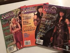Xena Warrior Princess Magazines (lot of 3) ~ NEW Condition ~ Premier ISSUE ~ A+ picture