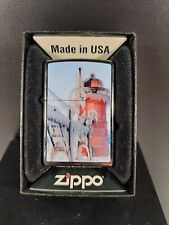 Rare Zippo Great Lakes Lighter Club South Peirhead Light, Never Struck picture