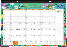 2024 Desk Calendar - 12 Months Large Desk Calendar from Jan. 2024 - Dec. 2024, 1 picture