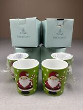 NEW PartyLite Jolly Santa Votive Candle Holders P90501 Christmas Open Box/No Tag picture