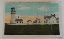 Cape Blanco Lighthouse postcard Oregon vintage picture