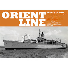 Orient Line SS Orcades Art Print - Passenger Liner 1951-72 Ship - A2 size poster picture