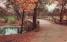 Postcard North Bridge, Concord Massachusetts MA Vintage picture