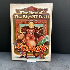 The Best Of The Rip Off Press 1st Print Volume 1 Soft Cover 1973 picture