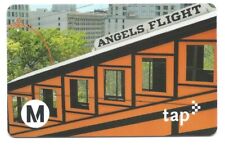 NEW Inactive Angels Flight Railway Los Angeles Metro LA TAP Fare Card Bus Subway picture