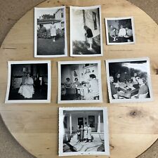 Lot of 7 Vintage B&W Photos Beautiful Women 1950's picture