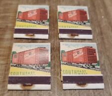 Vintage FRISCO Matchbook Matches Full Matchbooks Train Railroad Lot of 4 picture