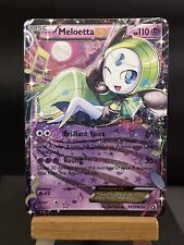 Pokemon Card Meloetta EX RC11/RC25 Legendary Treasures Ultra Rare Light Play picture