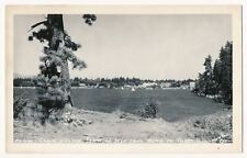 View of Coeur d'Alene, Idaho from the Beach on Tubbs Hill RPPC picture
