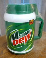 Vintage Mountain Dew Whirley 64oz Insulated Travel Tumbler Cup Mug picture