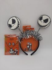 Disney Claire’s Nightmare Before Christmas Headband & Necklace & Earrings NEW picture