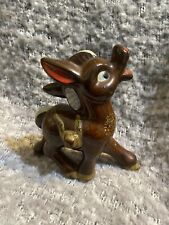 Vintage Ceramic Redware Donkey Figurine TILSO Made In Japan picture