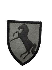 US Army 11th Armored Cavalry Regiment Blackhorse ACU Patch 1/11 and 2/11 ACR picture
