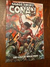 Savage Sword of Conan Vol 1 Cult of Koga Thun Marvel Graphic Novel -NEW Nice Art picture