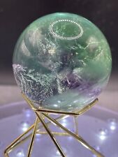 Amazing transparent fluorite sphere - 221g picture