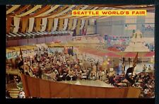 1962 Seattle World's Fair WA Food Circus Historic Vintage Postcard M689 picture