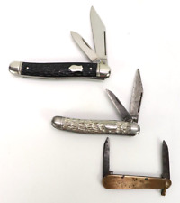 Vintage Imperial Pocket Knife Lot 1/Brass Small knife picture