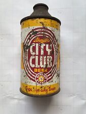 Rare **Cone** Schmidt's City Club beer can Schmidt St. Paul picture