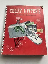 Vintage Kerry Kitten's Christmas Adventure Pop-up Book by Beth Vardon c1950s picture