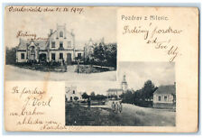 1923 Greetings from Efsernen Hammer Billerbeck Germany Multiview Postcard picture