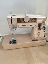 SINGER 401-A Slant-O-Matic Sewing Machine Vintage HEAVY DUTY Professional  picture