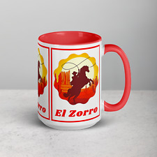 New Coffee Mug 15oz El Zorro 