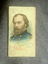 A Short History of General Gillmore, 1888, by Duke Cigarettes picture