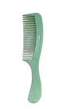 Clinique Hair Comb Green Sage Wide Tooth Rigid Detangling With Handle Vintage picture