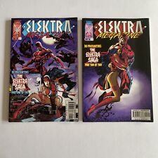 ELEKTRA MEGAZINE (1996) 1-2 THE SET Summary of Elektra's early appearances picture