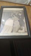 1949 Masonic De Molay Crowing Of Sweetheart Queen Photo In Frame Vintage Rare picture