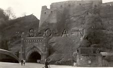 WWII US Large RP- Fort- Chateau- Castle- Semois River- Bouillon Belgium- 1944-45 picture