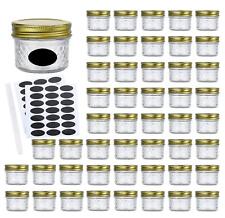 4Oz Glass Jars with Regular LidsMini Wide Mouth Mason JarsClear Small Canning picture