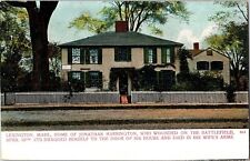 Lexington Mass Home Jonathan Harrington Battlefield Undivided Antique Postcard picture