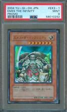 2004 Japanese yugioh EMES THE INFINITY Promo Yu-Gi-Oh Holo EX3-001 PSA 9 Pop 1 picture